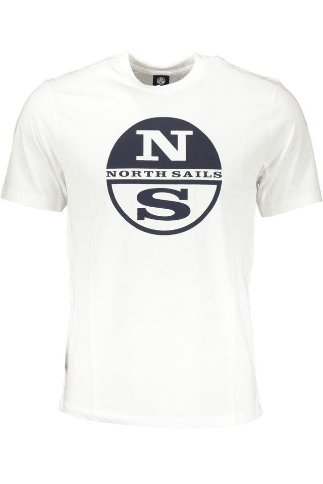 7158NORTH SAILS T-SHIRT MANICHE CORTE UOMO BIANCO