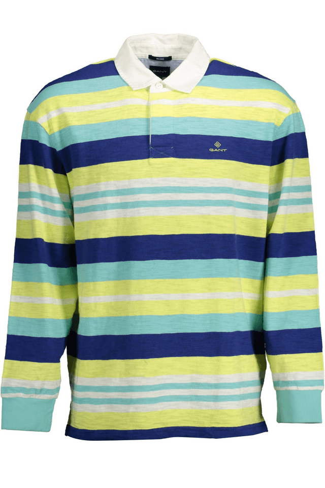 1740GANT POLO MANICHE LUNGHE UOMO GIALLO