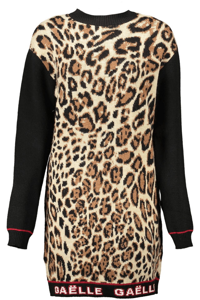 1136GAELLE PARIS ABITO CORTO DONNA BEIGE