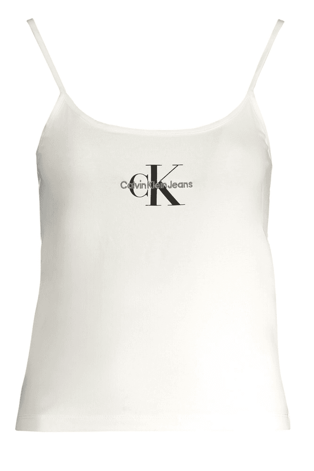 8860CALVIN KLEIN CANOTTA DONNA BIANCO