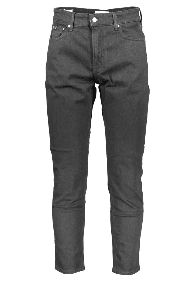 2587CALVIN KLEIN JEANS DENIM UOMO NERO