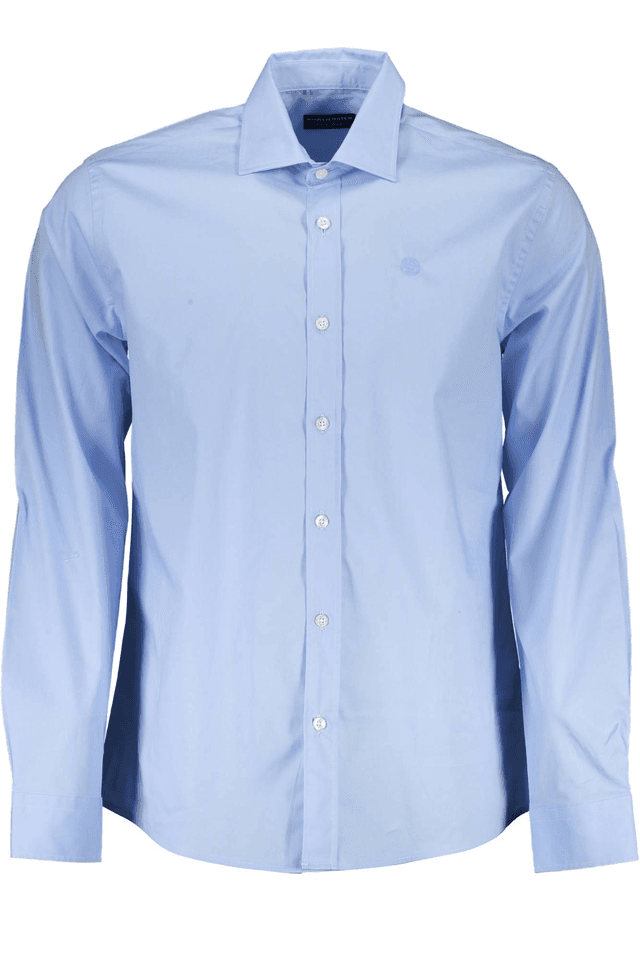 2528NORTH SAILS CAMICIA MANICHE LUNGHE UOMO AZZURRO