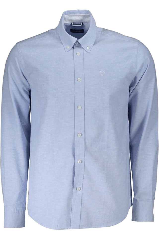 3648NORTH SAILS CAMICIA MANICHE LUNGHE UOMO AZZURRO