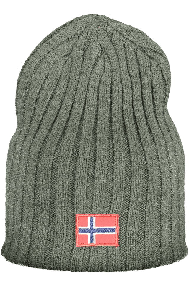 5908NORWAY 1963 BERRETTO UOMO VERDE