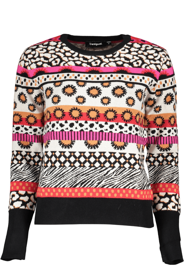 5521DESIGUAL MAGLIA DONNA ROSA