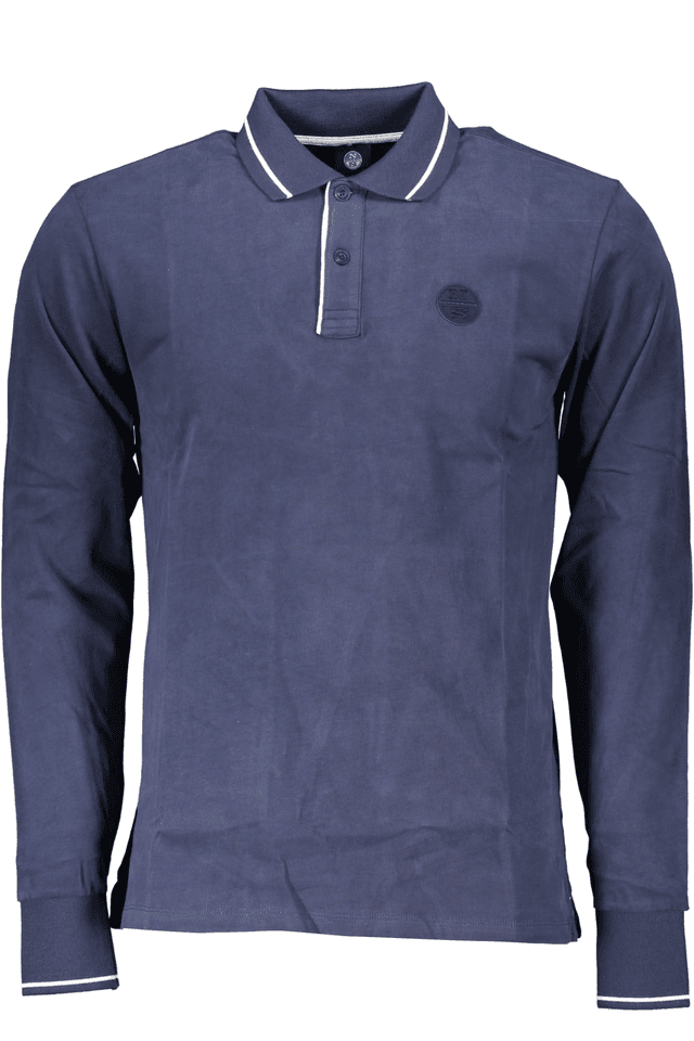 5017NORTH SAILS POLO MANICHE LUNGHE UOMO BLU