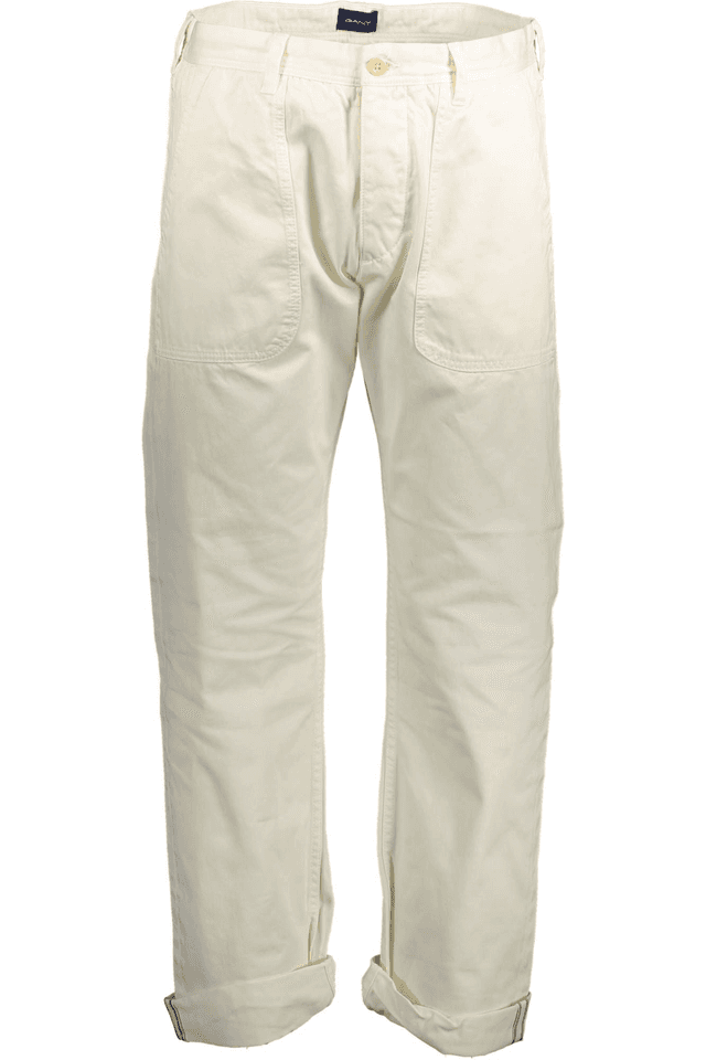 1764GANT PANTALONE UOMO BIANCO