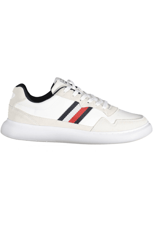 3086TOMMY HILFIGER CALZATURA SPORTIVA UOMO BIANCO