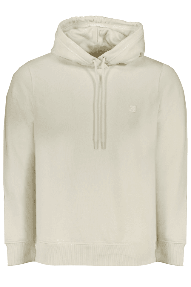 9790CALVIN KLEIN FELPA SENZA ZIP UOMO BIANCO