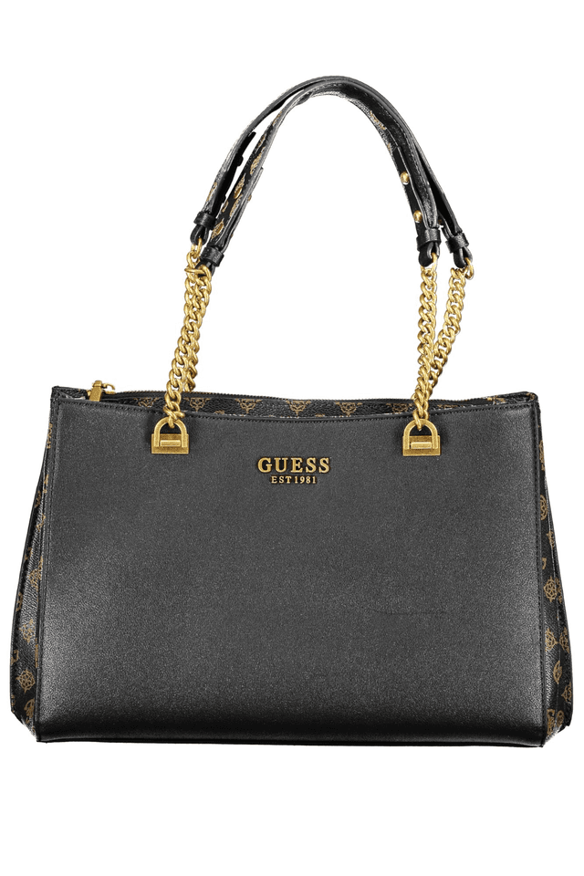 5061GUESS JEANS BORSA DONNA NERO