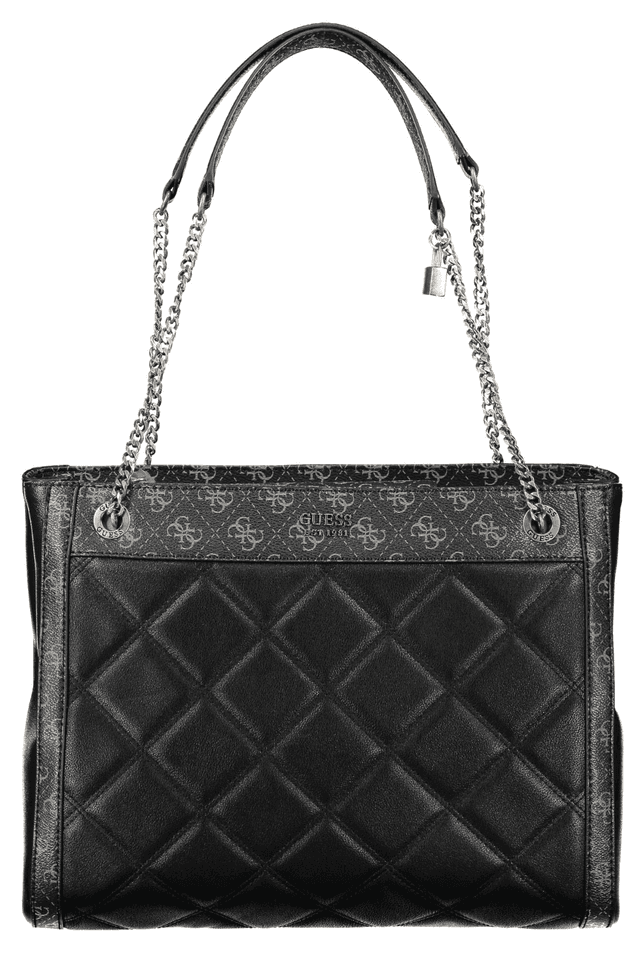 1061GUESS JEANS BORSA DONNA NERO