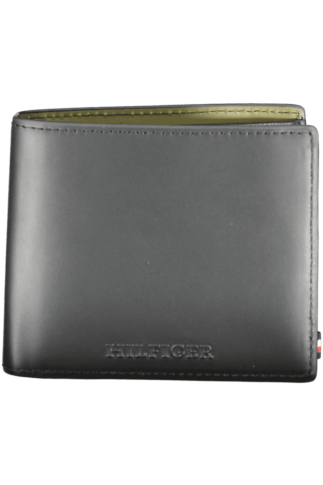 9477TOMMY HILFIGER PORTAFOGLIO UOMO NERO