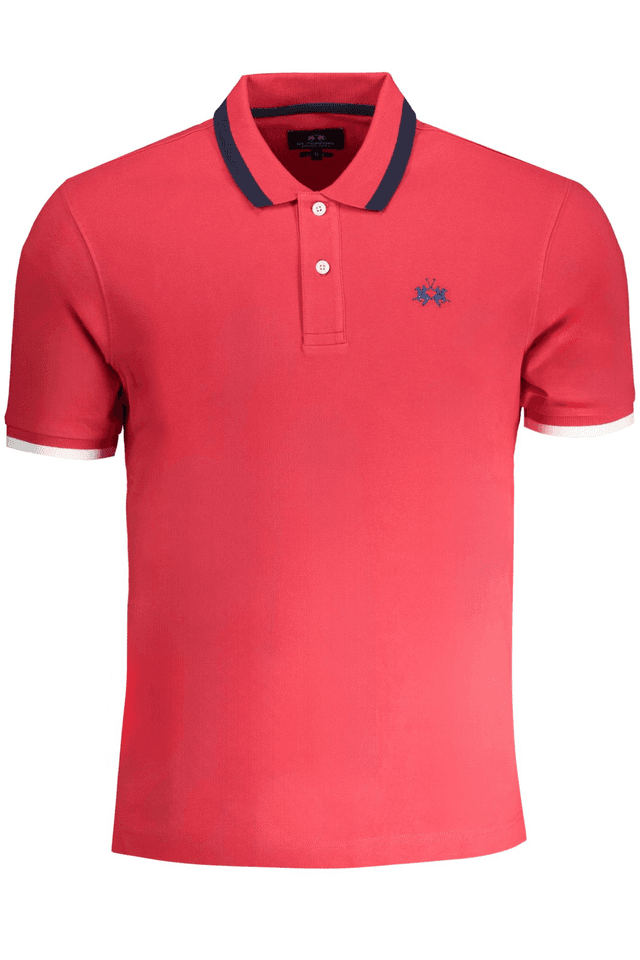 9061LA MARTINA POLO MANICHE CORTE UOMO ROSSO