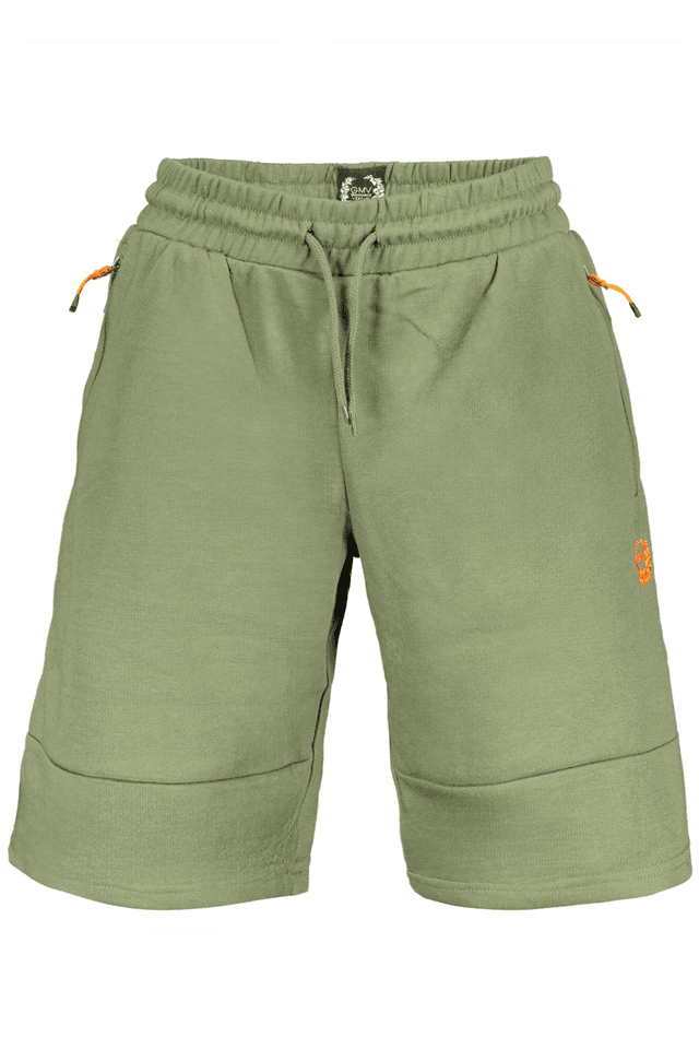 9632GIAN MARCO VENTURI PANTALONE SHORT UOMO VERDE