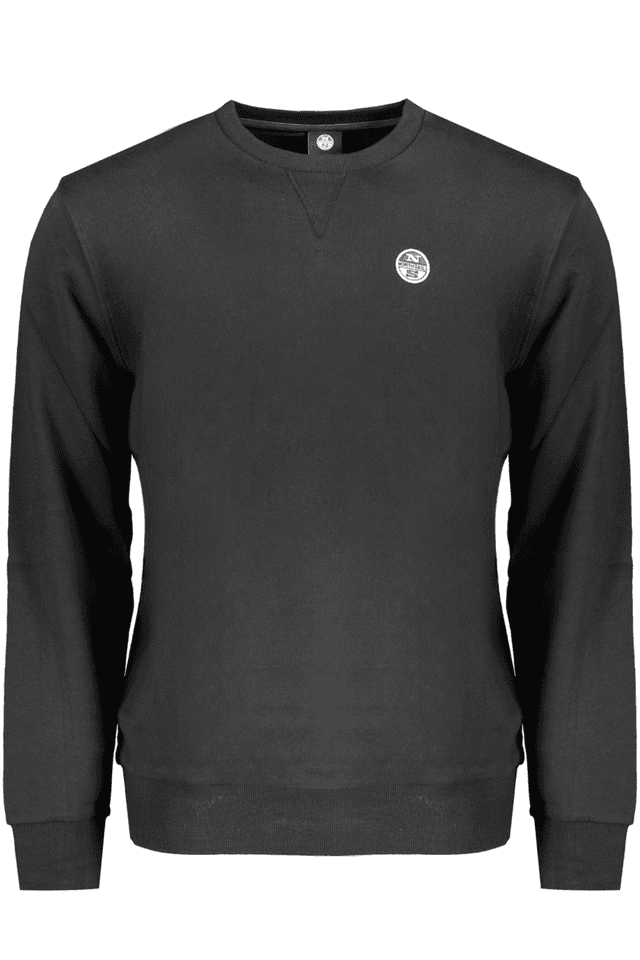 10045NORTH SAILS FELPA SENZA ZIP UOMO NERO