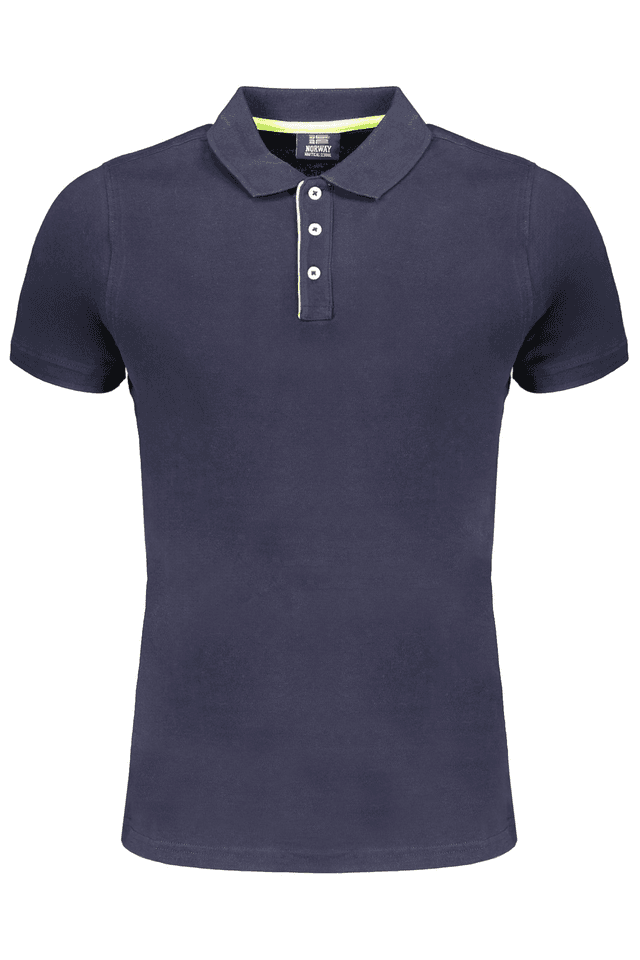 9543NORWAY 1963 POLO MANICHE CORTE UOMO BLU