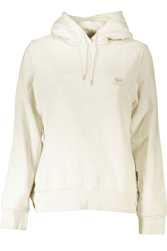 5769NAPAPIJRI FELPA SENZA ZIP DONNA BIANCO