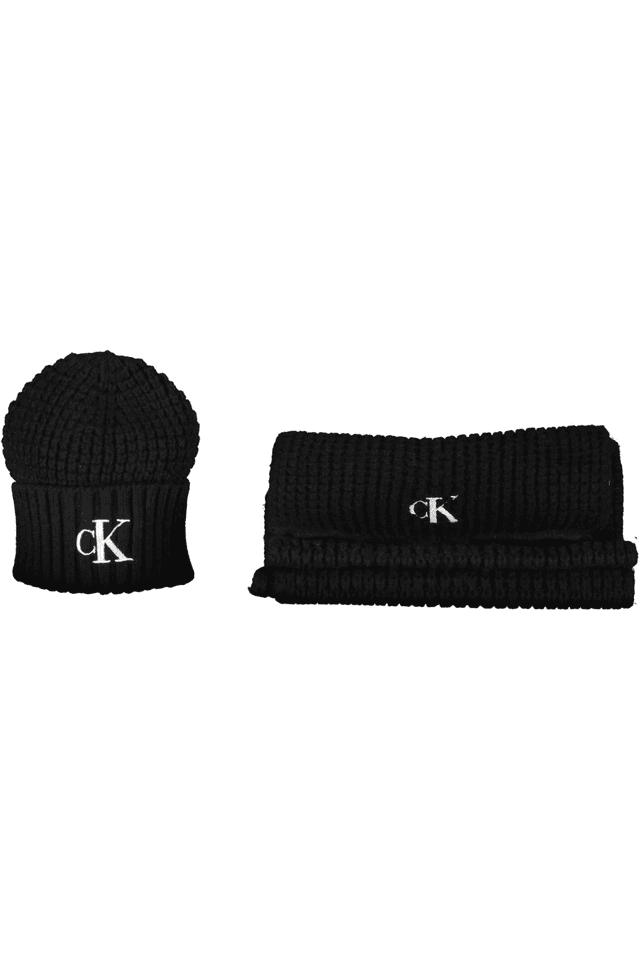 3206CALVIN KLEIN SCIARPA DONNA NERO