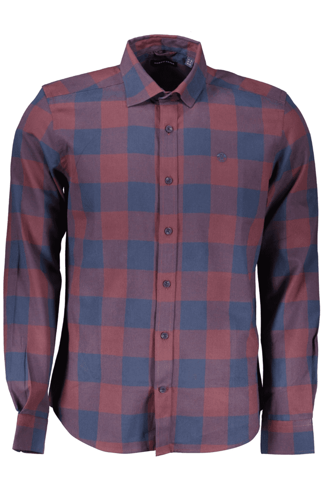 5220NORTH SAILS CAMICIA MANICHE LUNGHE UOMO ROSSO