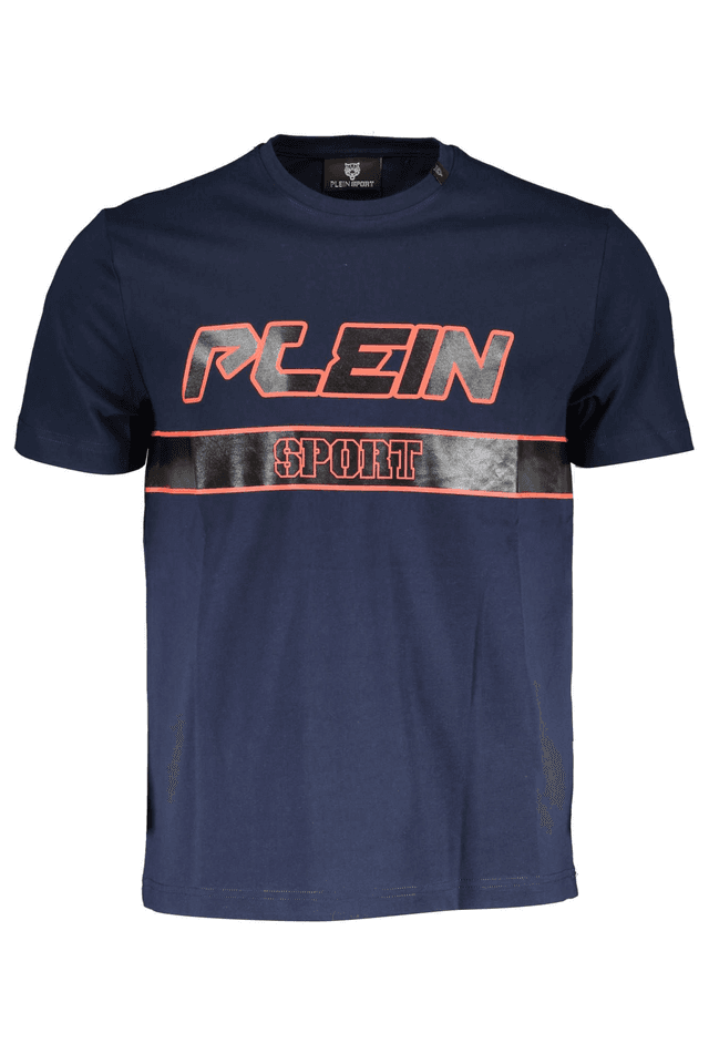 1326PLEIN SPORT T-SHIRT MANICHE CORTE UOMO BLU