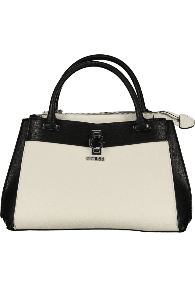 9394GUESS JEANS BORSA DONNA BIANCO
