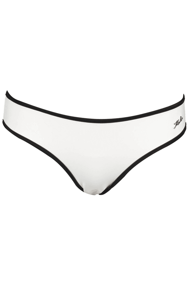 3836KARL LAGERFELD BEACHWEAR COSTUME PARTE SOTTO DONNA BIANCO