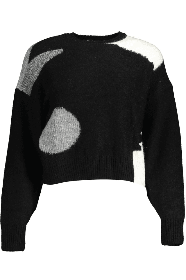 2210DESIGUAL MAGLIA DONNA NERO