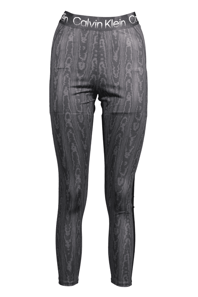 1621CALVIN KLEIN LEGGINS DONNA NERO