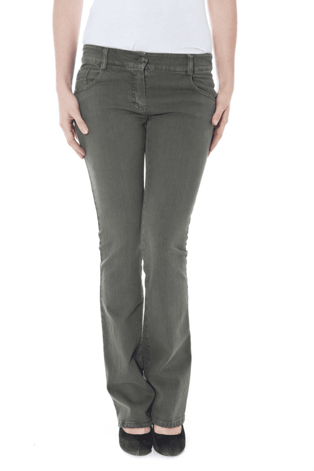 876DENNY ROSE PANTALONE DONNA VERDE