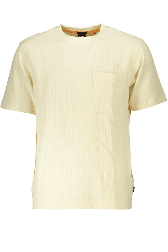 7616HUGO BOSS MAGLIA UOMO BEIGE