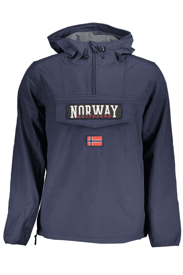5944NORWAY 1963 GIACCA SPORTIVA UOMO BLU
