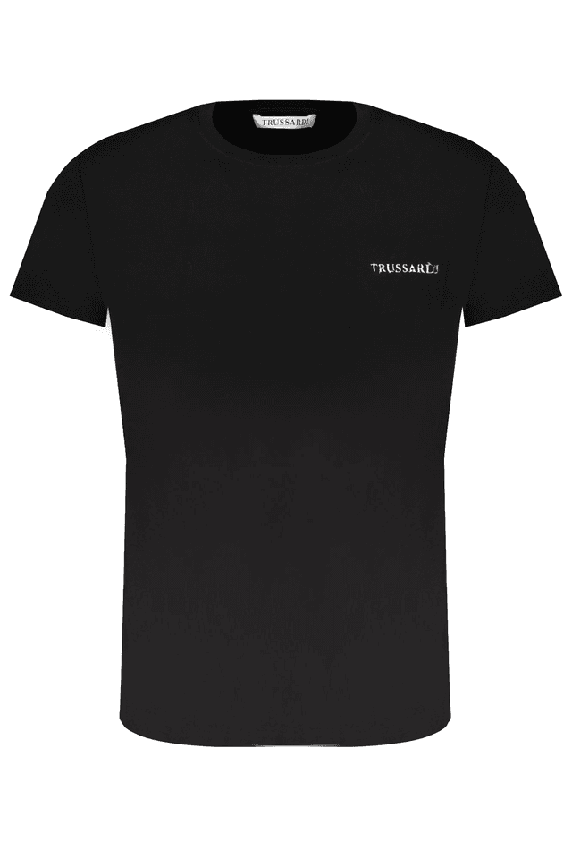 TRUSSARDI T-SHIRT MANICHE CORTE UOMO NERO