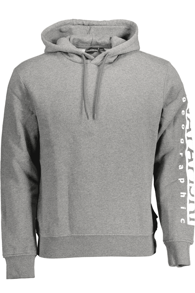 2115NAPAPIJRI FELPA SENZA ZIP UOMO GRIGIO