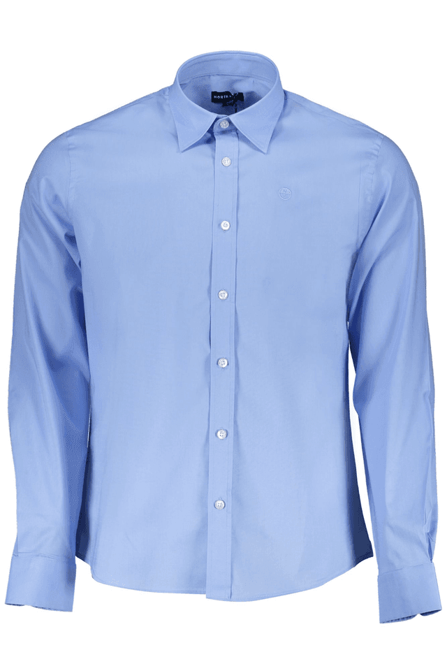 8597NORTH SAILS CAMICIA MANICHE LUNGHE UOMO AZZURRO