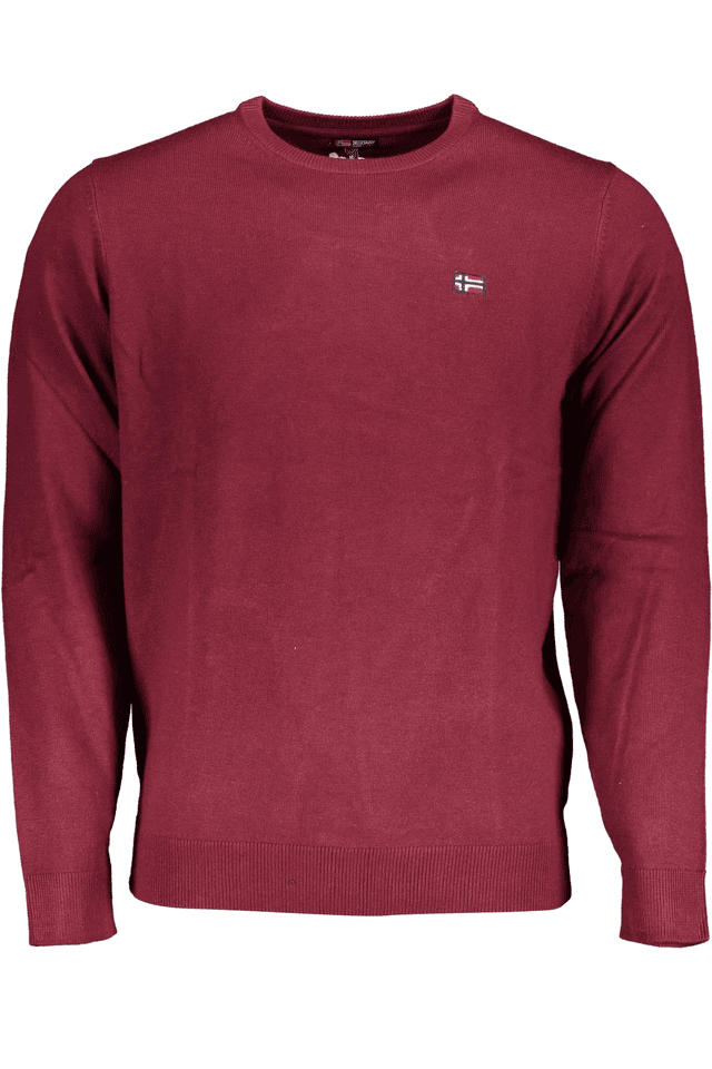 6584NORWAY 1963 MAGLIA UOMO VIOLA