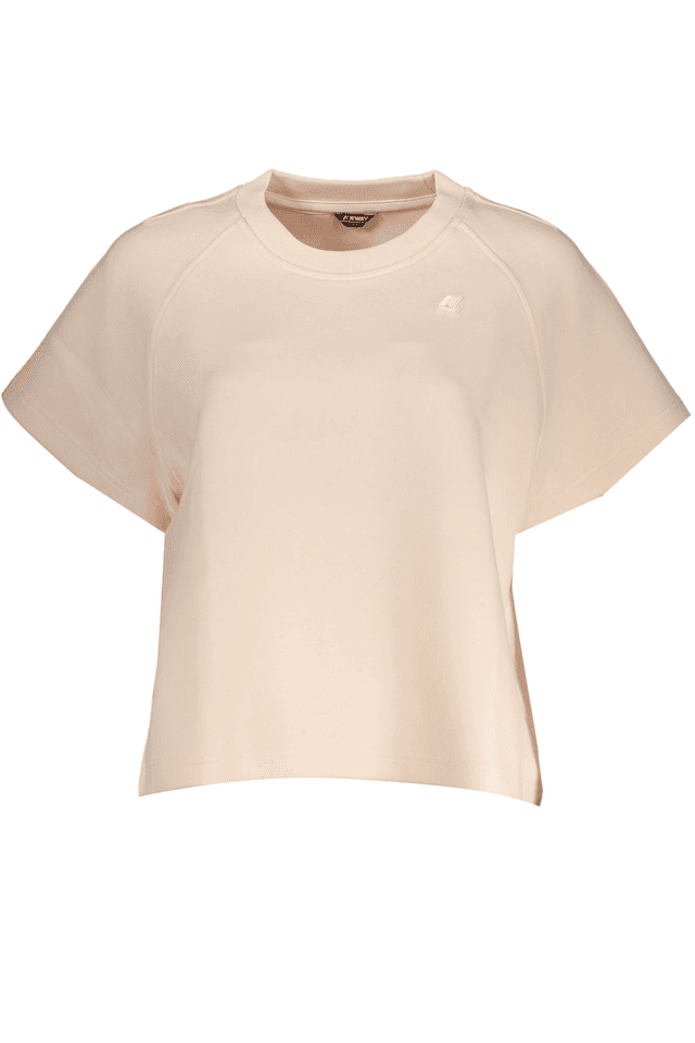 7894K-WAY T-SHIRT MANICHE CORTE DONNA ROSA