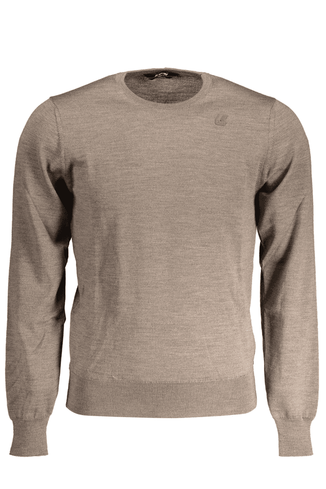 9198K-WAY MAGLIA UOMO MARRONE