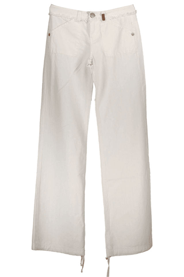 3254PHARD PANTALONE DONNA BIANCO