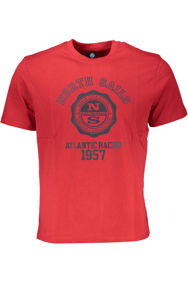7127NORTH SAILS T-SHIRT MANICHE CORTE UOMO ROSSO