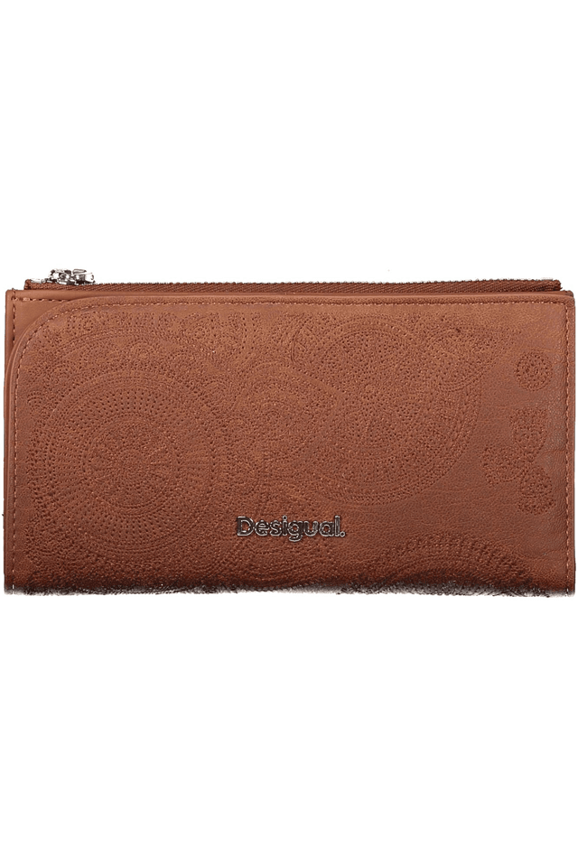 6893DESIGUAL PORTAFOGLIO DONNA MARRONE