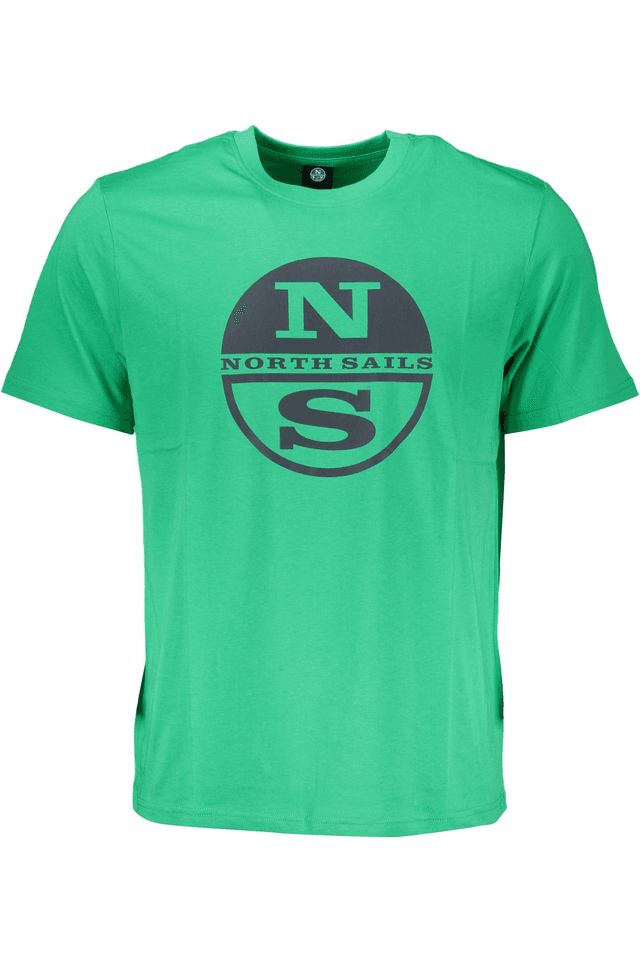 7178NORTH SAILS T-SHIRT MANICHE CORTE UOMO VERDE