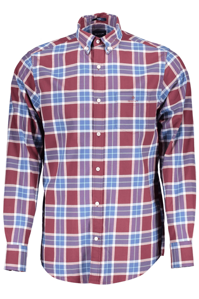 969GANT CAMICIA MANICHE LUNGHE UOMO VIOLA