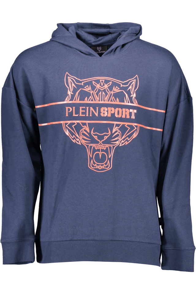 1226PLEIN SPORT FELPA SENZA ZIP UOMO BLU