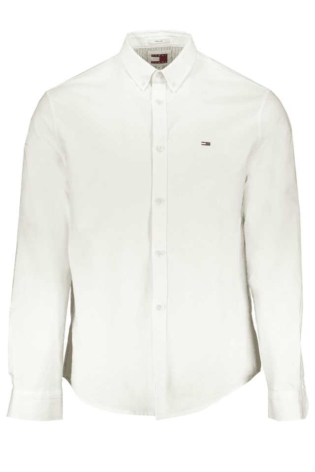 TOMMY HILFIGER CAMICIA MANICHE LUNGHE UOMO BIANCO
