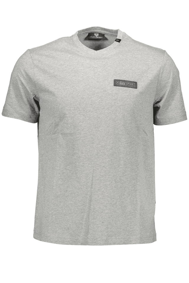 1234PLEIN SPORT T-SHIRT MANICHE CORTE UOMO GRIGIO