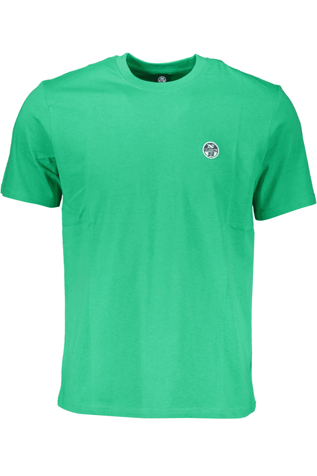 7140NORTH SAILS T-SHIRT MANICHE CORTE UOMO VERDE
