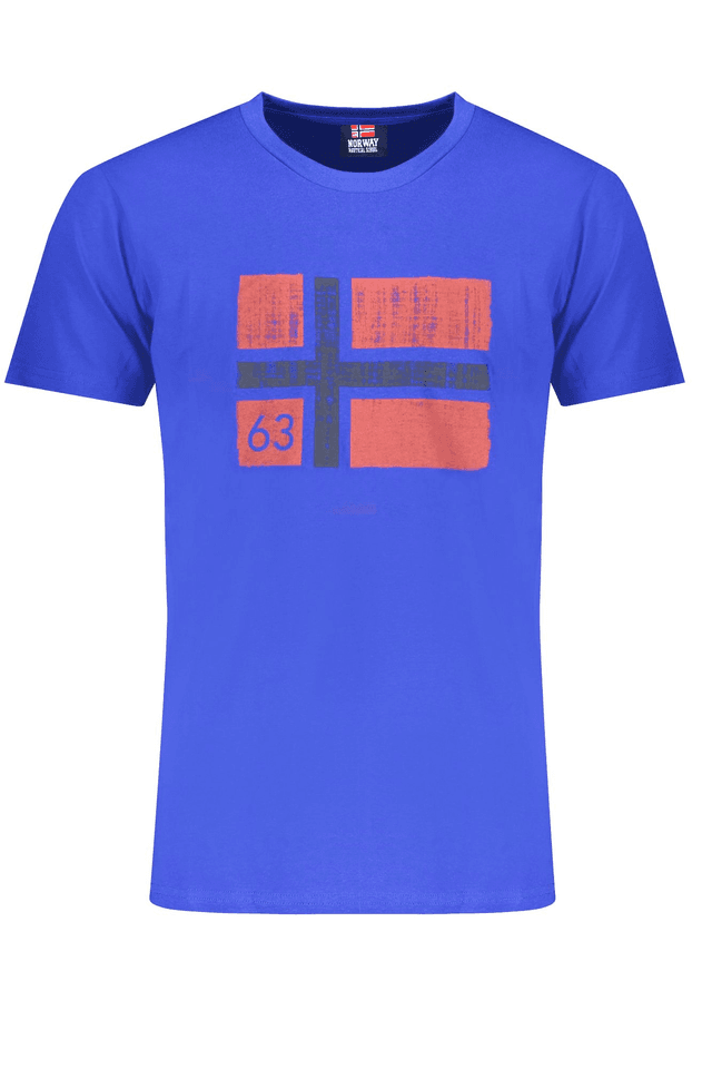 8167NORWAY 1963 T-SHIRT MANICHE CORTE UOMO BLU