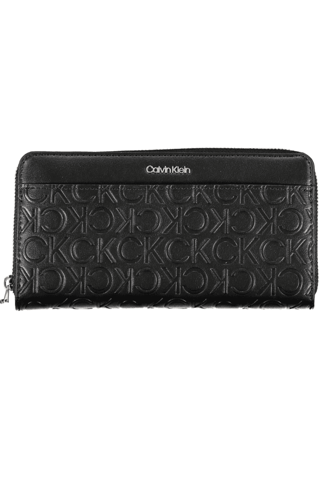 6219CALVIN KLEIN PORTAFOGLIO DONNA NERO