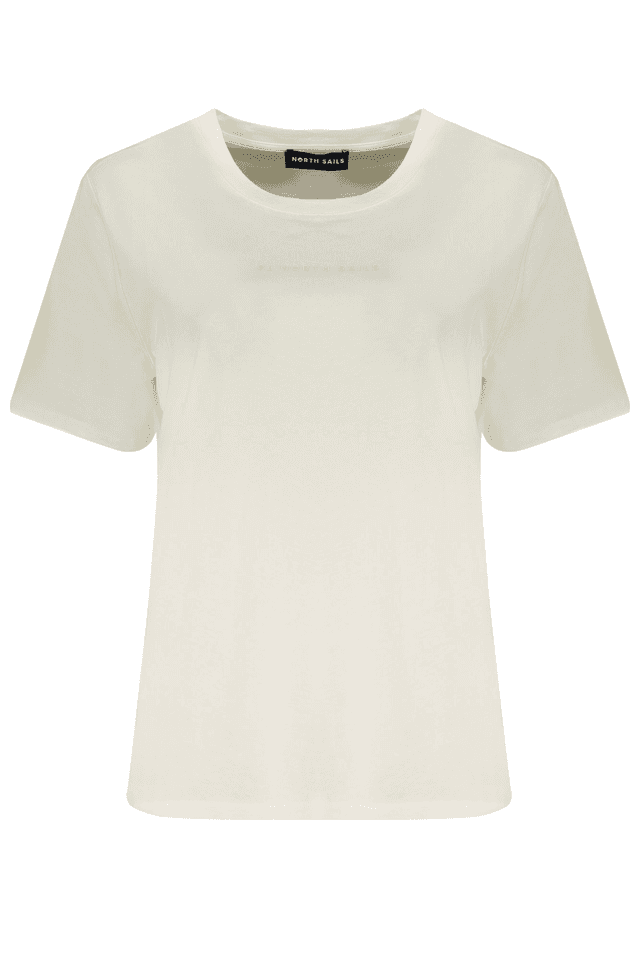 8714NORTH SAILS T-SHIRT MANICHE CORTE DONNA BIANCO