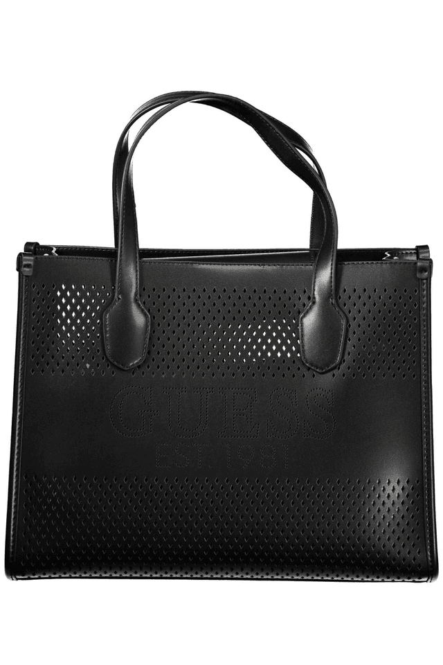 4237GUESS JEANS BORSA DONNA NERO